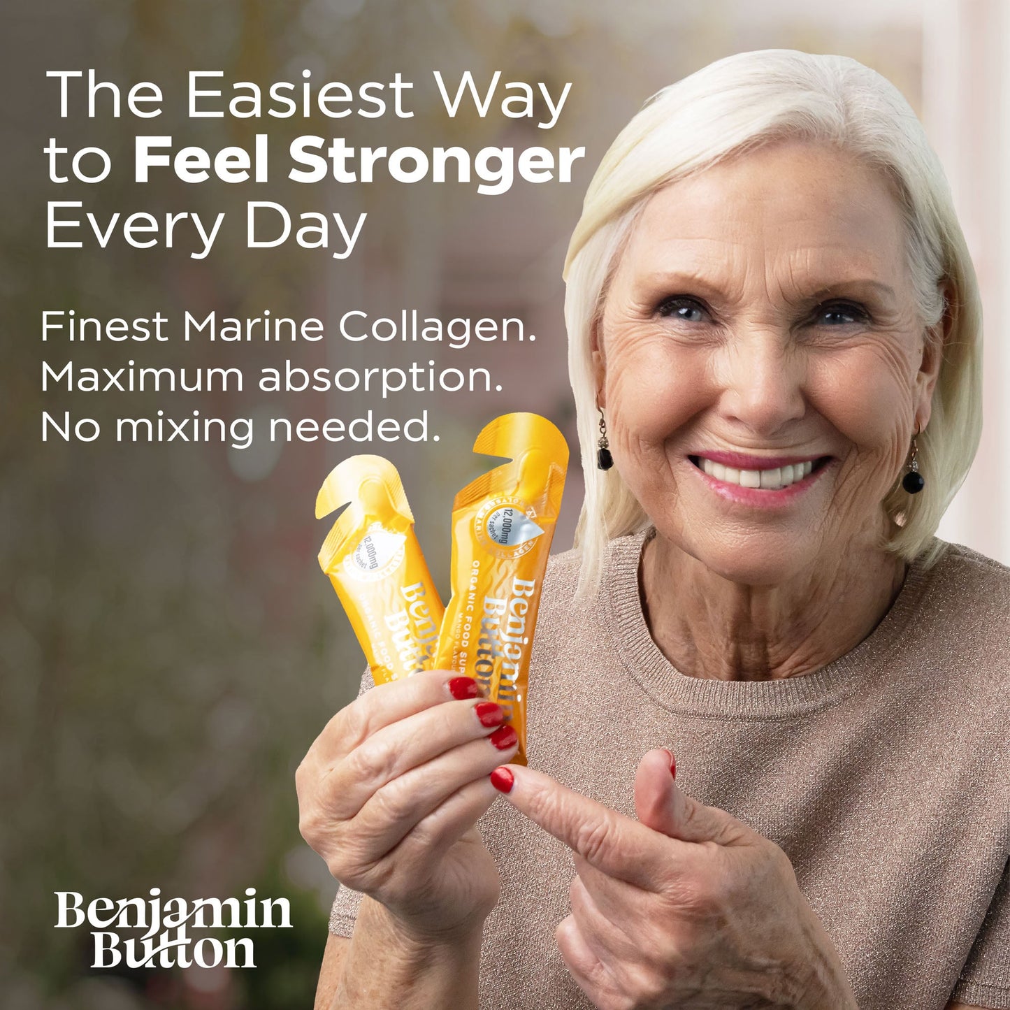 28x Mango 12,000mg Marine Collagen Liquid Sachets