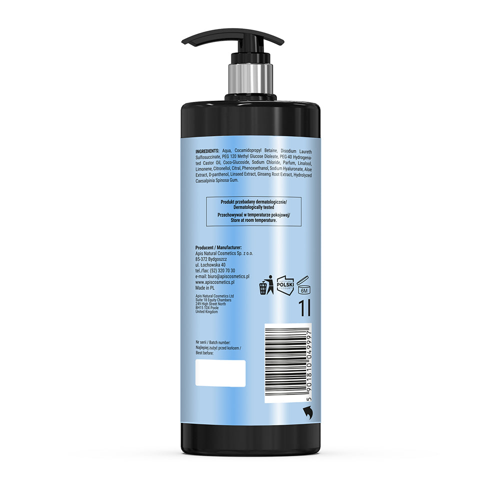 APIS Who’s the Boss Energising 3‑in‑1 Body Wash Gel | 1 L