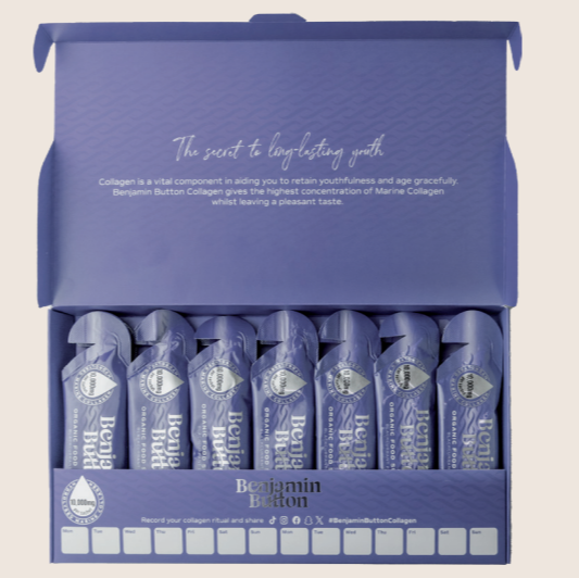 14x BlackCurrant 12,000mg Marine Collagen Liquid Sachets