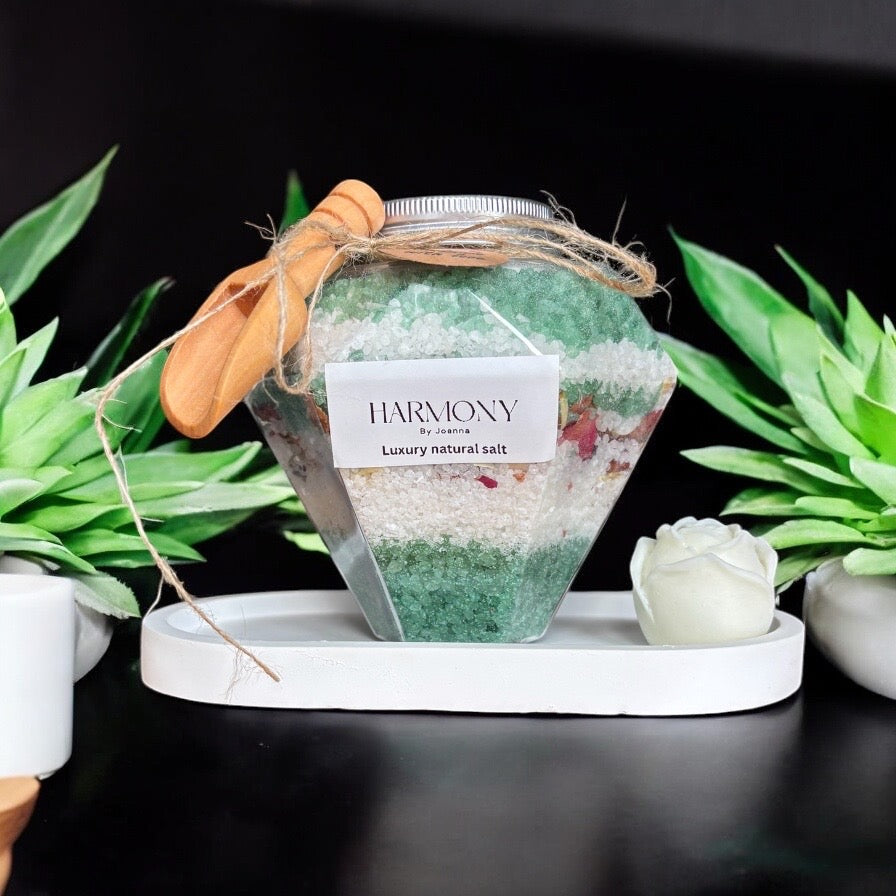 Tea Tree 100% Pure Essential Oil Dead Sea Bath Salts Vegan UK Handmade