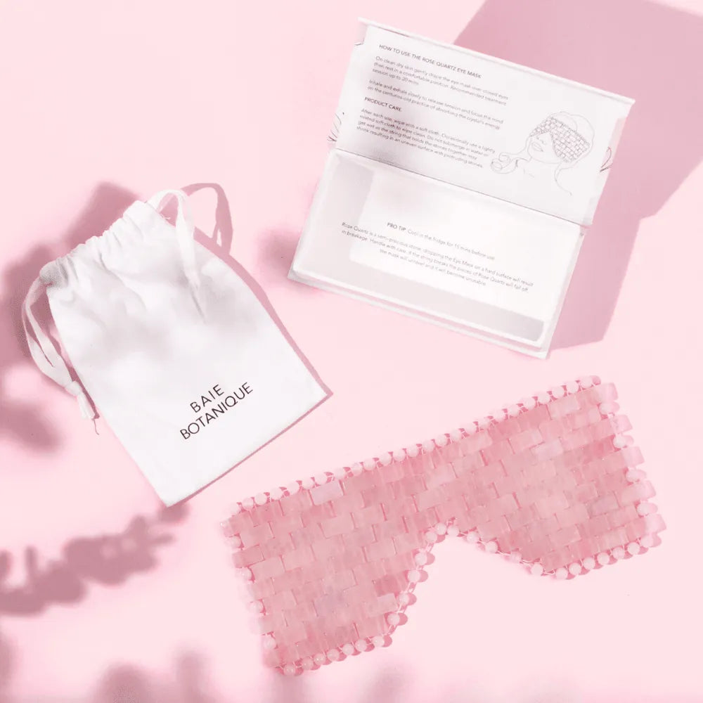 Rose Quartz Eye Mask