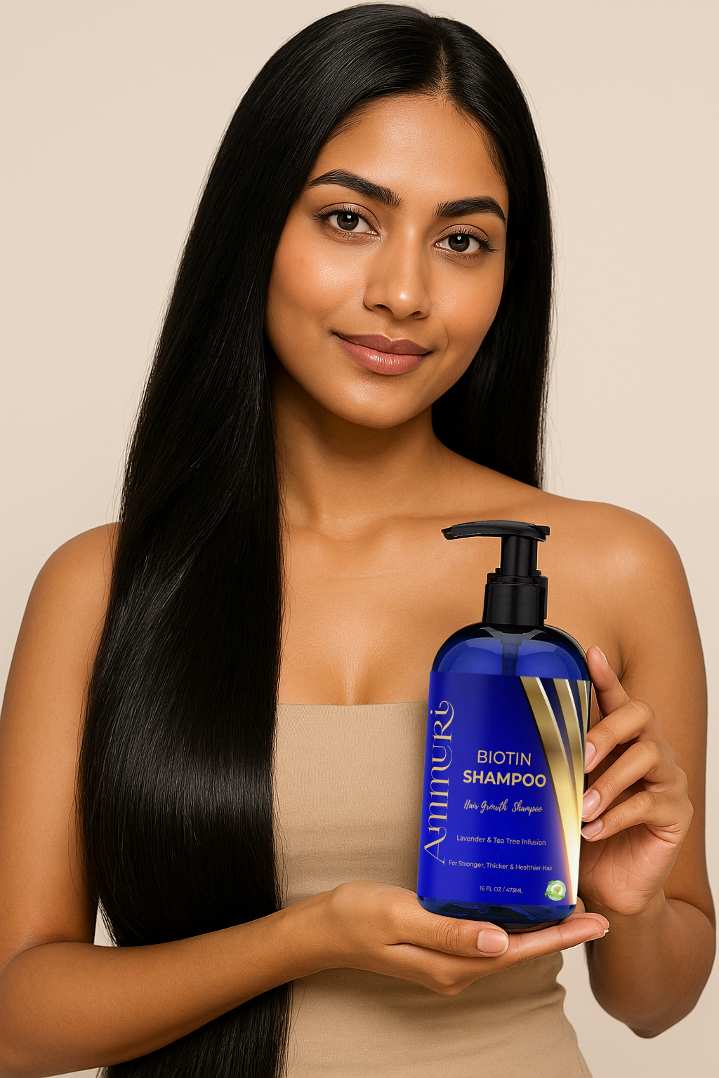 Ammuri Biotin Shampoo for Thicker Hair & Growth