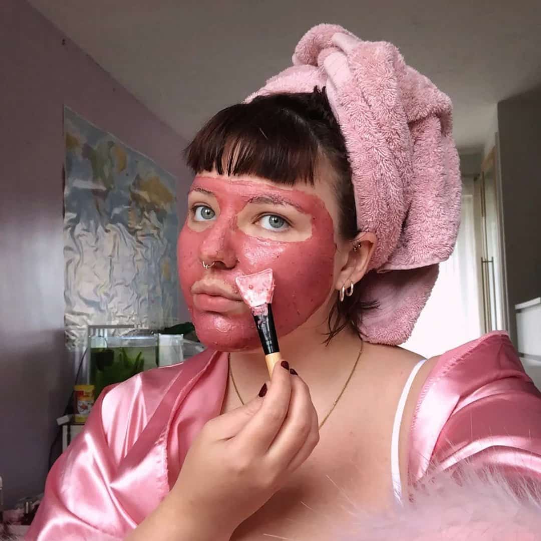 BRITISH PINK CLAY MASK & ILLUMINATING MASK OIL SET