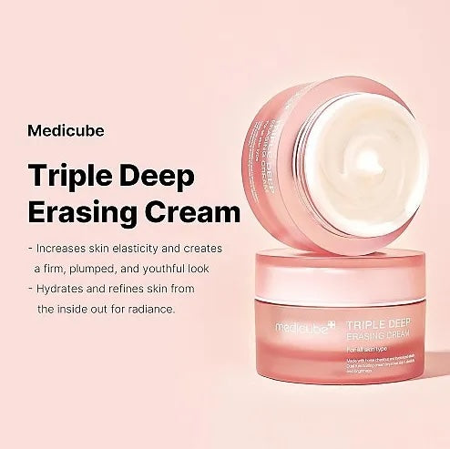 Medicube Triple Deep Erasing Cream 50ml Korean Skincare