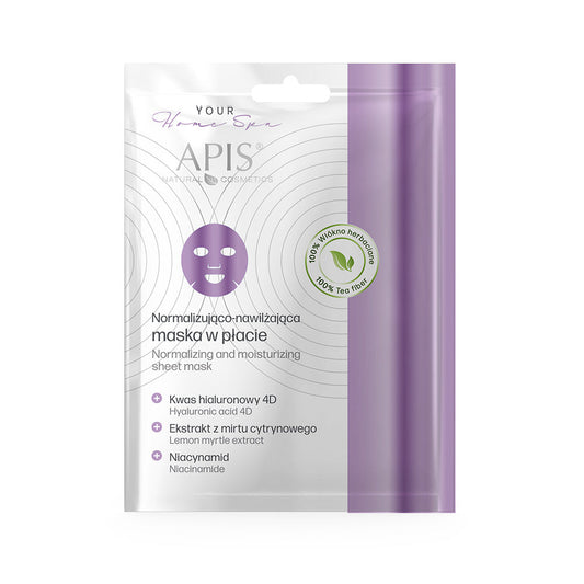 Apis Normalising & Moisturising Sheet Mask | 20 g