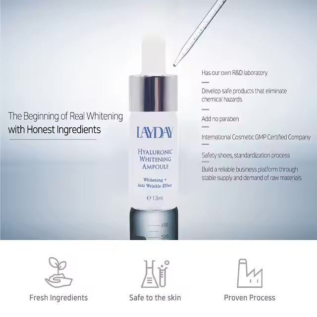 Vegan OEM Korean Skin Care Beauty Collagen UV Protection Vitamin C Energy Ampoule Set Hydrating PDRN Whitening Gold Main