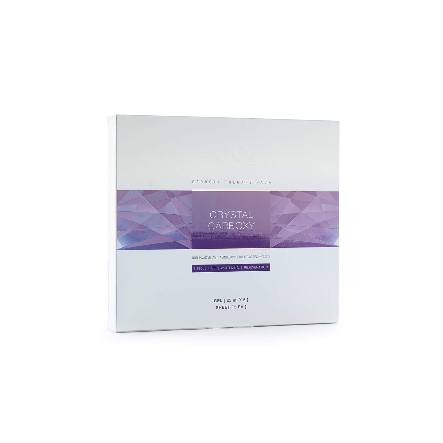 Crystal Carboxy CO2 Gel Mask – box of 5 pcs