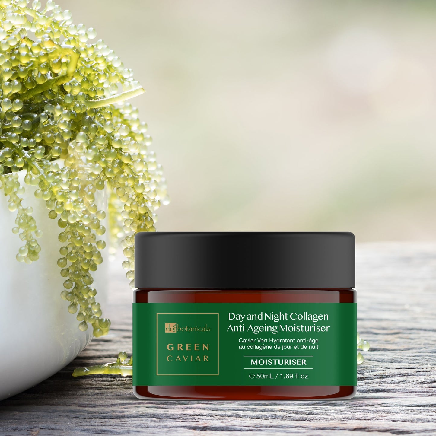 Green Caviar Serum, Night Moisturiser and Mask