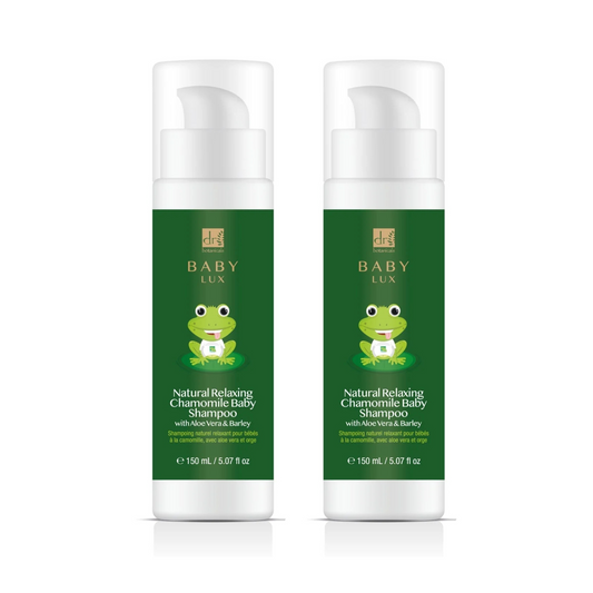 Dr Botanicals Baby Lux Natural Relaxing Chamomile Baby Shampoo 150ml Twin Value Savings Pack