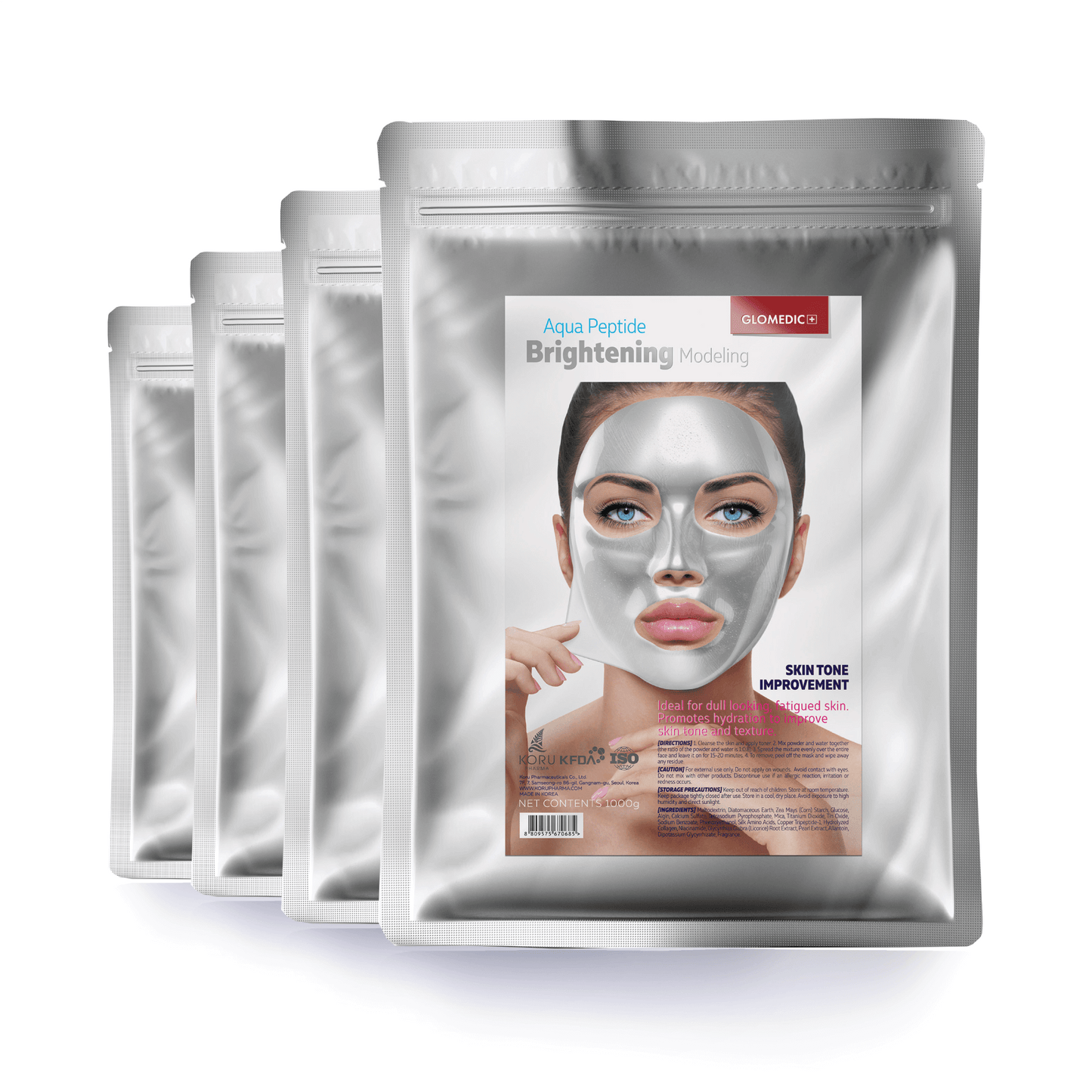 Modeling pack Brightening (Skin Tone Improvement) 1kg (Silver)