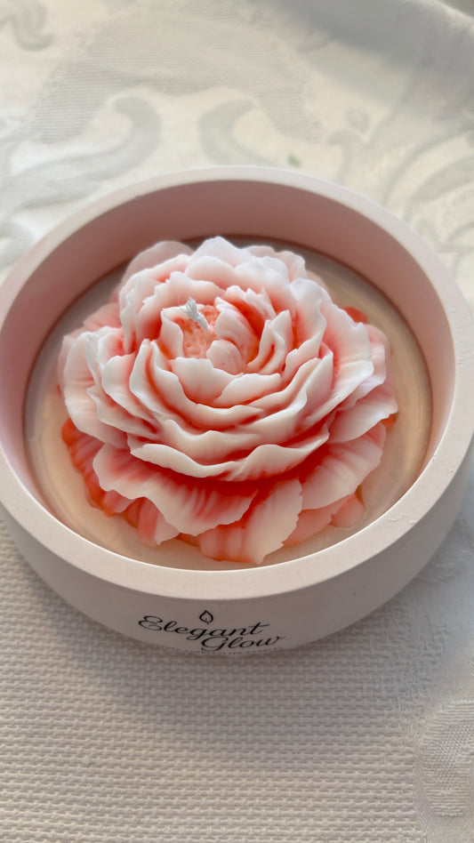 Peony Candle Medium