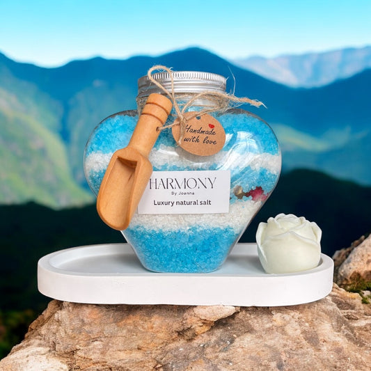 Spearmint 100% Pure Essential Oil Dead Sea Bath Salts Vegan UK Handmade