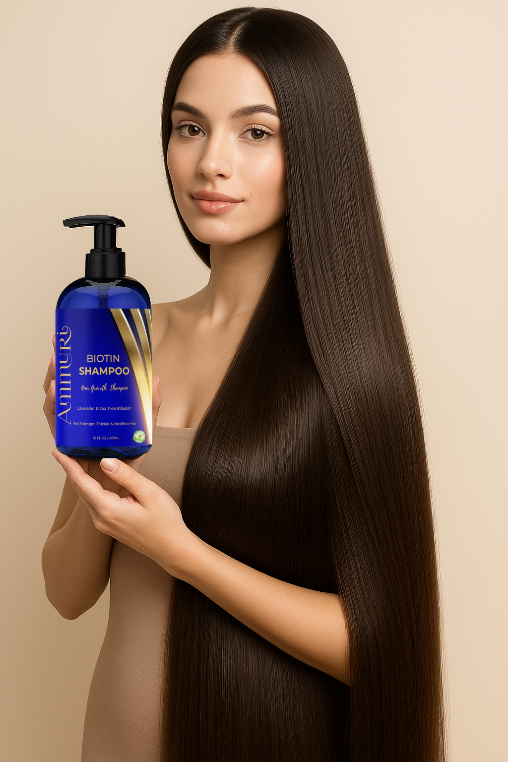 Ammuri Biotin Shampoo for Thicker Hair & Growth