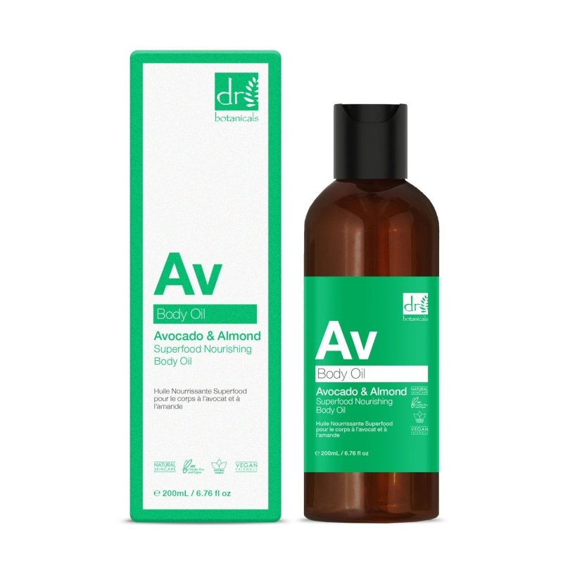 Avocado & Almond Superfood Nourishing Body Oil 200ml