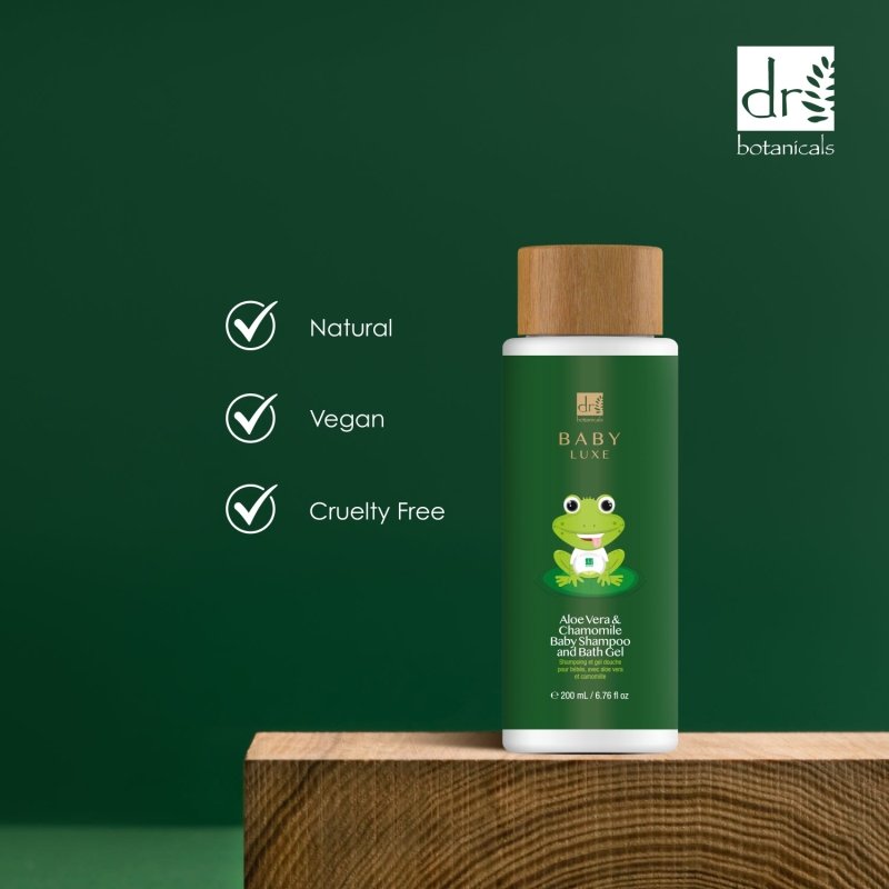 Baby Lux Aloe Vera & Chamomile Baby Shampoo & Bath Gel 200ml