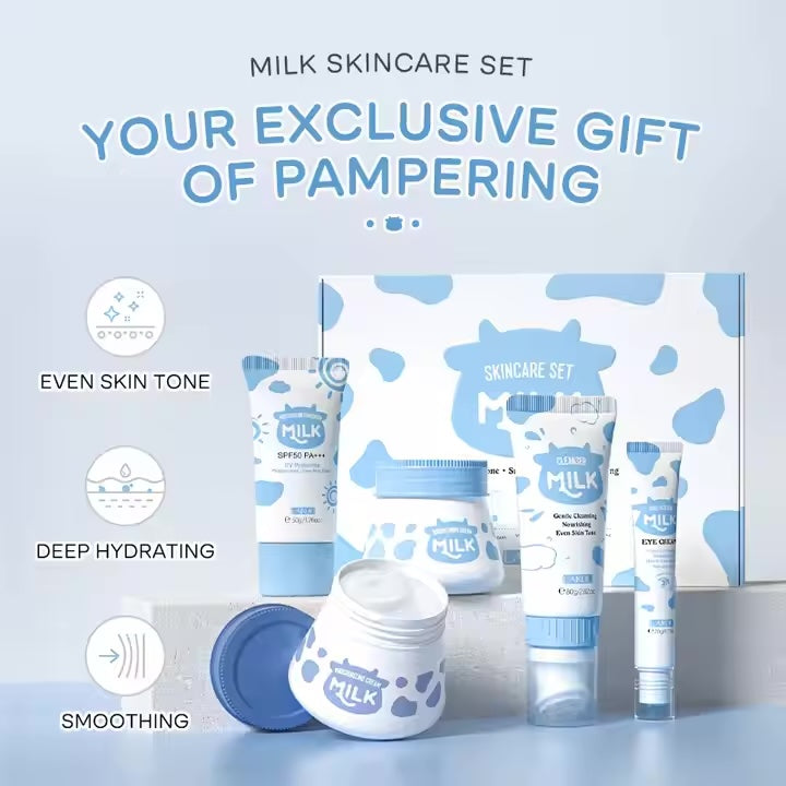 LAIKOU Skincare Kit Anti-Aging Moisturizing Revitalizing Skin for Home Beauty Salon Luxury Skin Care