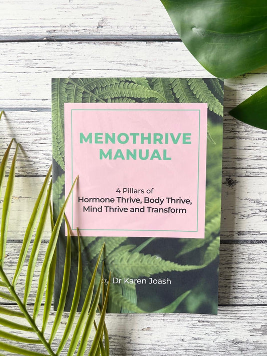 Menothrive Journal - natural menopause tips and assessment