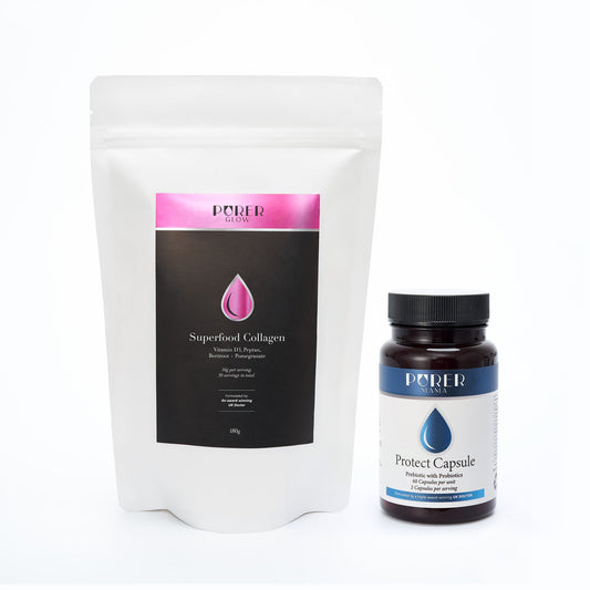 The Skin Bundle with collagen and probiotic